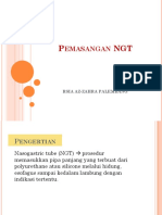 Pemasangan NGT