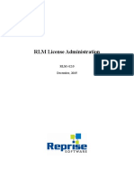 RLM License Administration PDF