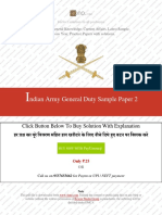 Army GD Sample Paper 2 PDF