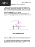 Unit-I Sampling &quantization Sampling:: Sampling Theorem For Low-Pass Signals