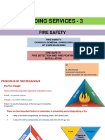 FIRE SAFETY GUIDELINES FOR BUILDING SERVICES