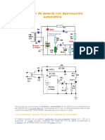 Cargador de Batería Con Desconexión Automática PDF