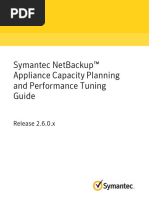 NBU Appliance Capacity