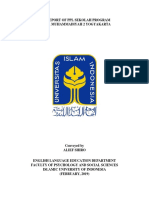 PPL Report on English Program at SMA Muhammadiyah 2 Yogyakarta
