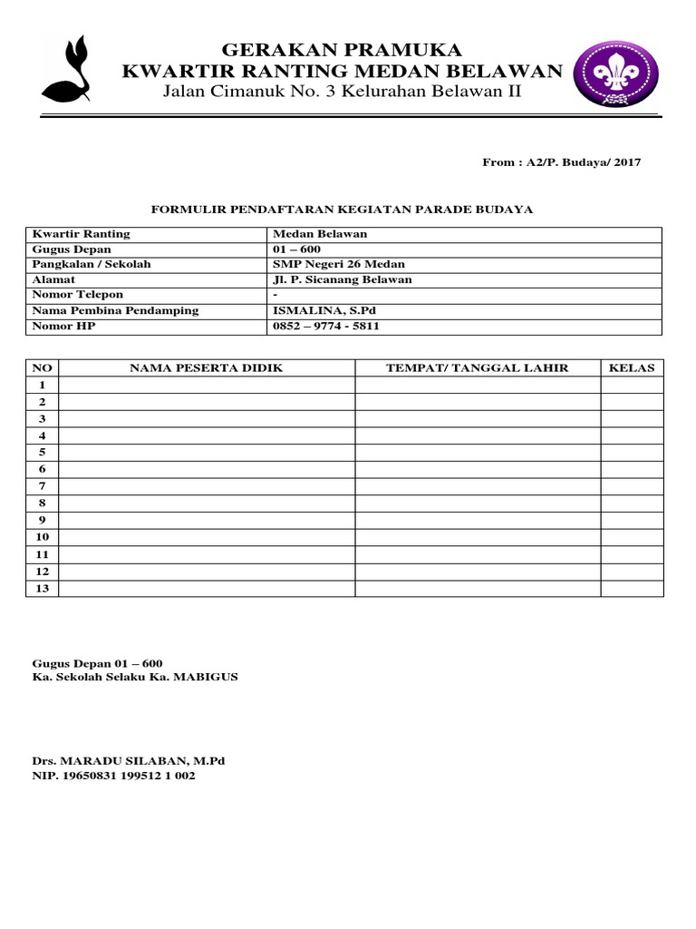 Format Dakl | PDF