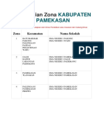 Pembagian Zona SMA 2019