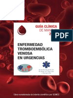 Guía Clínica de Manejo de La Enfermedad Tromboembólica Venosa en Urgencias PDF