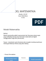 Model Matematika