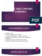 2015 Acute and Chronic Diarrhea
