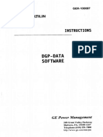 Multilin DGP-DATA SOFTWARE