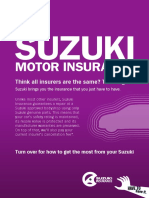 Suzuki: Motor Insurance