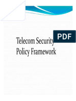 Telecom Security Policy