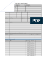 Daily Safety Inspection Report: 00 Md. Aftab Md. Mahtab Md. Akhtar