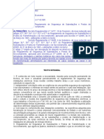 Regulamento de segurança para subestações e postos de transformação