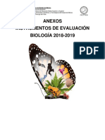 Anexos Instrumentos Biología 2018-2019