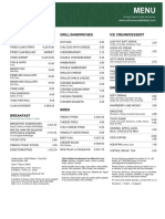 Sullivans CastleIsland 2019menu