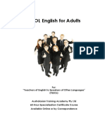 Teaching English For Adult
