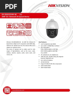 Datasheet of DS-2DE5225IW-AE (C) | PDF | Internet Protocol Suite ...