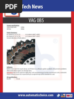 DQ250/DQ500 Transmission Adaptation Guide | PDF | Vehicles | Vehicle ...