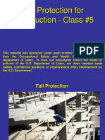 Fall Protection Class #5 Construction