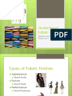 Understand Fabric Finishes PPT For Students