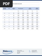 Measure Threads with Three-Wire Method | PDF | Screw