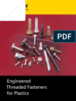 Threaded Fasteners For Plastics