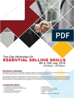 Essential Selling Skills