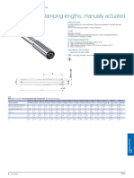 MZE - For Long Clamping Lengths, Manually Actuated: Cartridge Mandrel