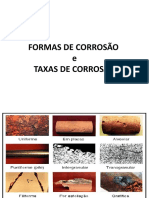 Formas e Taxas de Corrosão 10