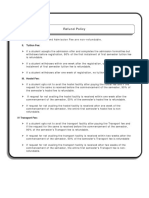 Refund Policy 2011-12 PDF