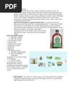 Download Dettol Study by Clubb Arup Mullick SN42022085 doc pdf