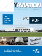 CAE Dothan Training Center: New C-12 Refresher and UPRT Courses Now Available