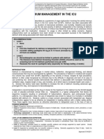 Delirium Management in The Icu: Evidence Definitions