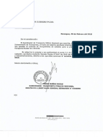 Carta de Inicio Servicio Lri