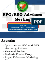 2018 SPG SSG Adviser Meeting