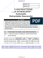 AC Msa 506630 506262 Automatic Dynescape Descender Manual (1)