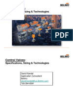 Control Valves:: Specifications, Sizing & Technologies