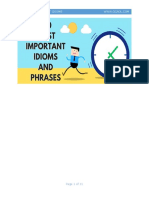 100 Most Important Idioms PDF