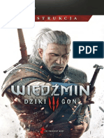 Witcher 3 Wild Hunt, The - Game Manual PL