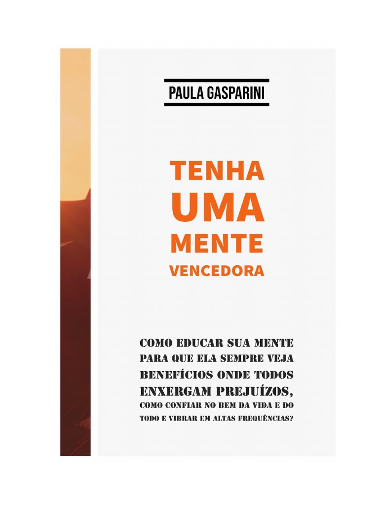Ebook Tenha Uma Mente Vencedora | PDF | Amor | Deus