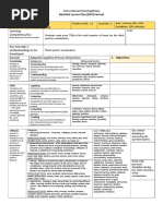 Instructional Planning (Iplan) : Detailed Lesson Plan (DLP) Format