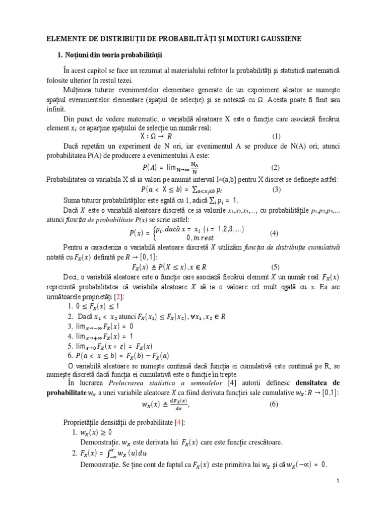Elemente de Distributii | PDF