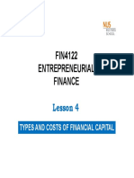 Types and Costs of Financial Capital Explained