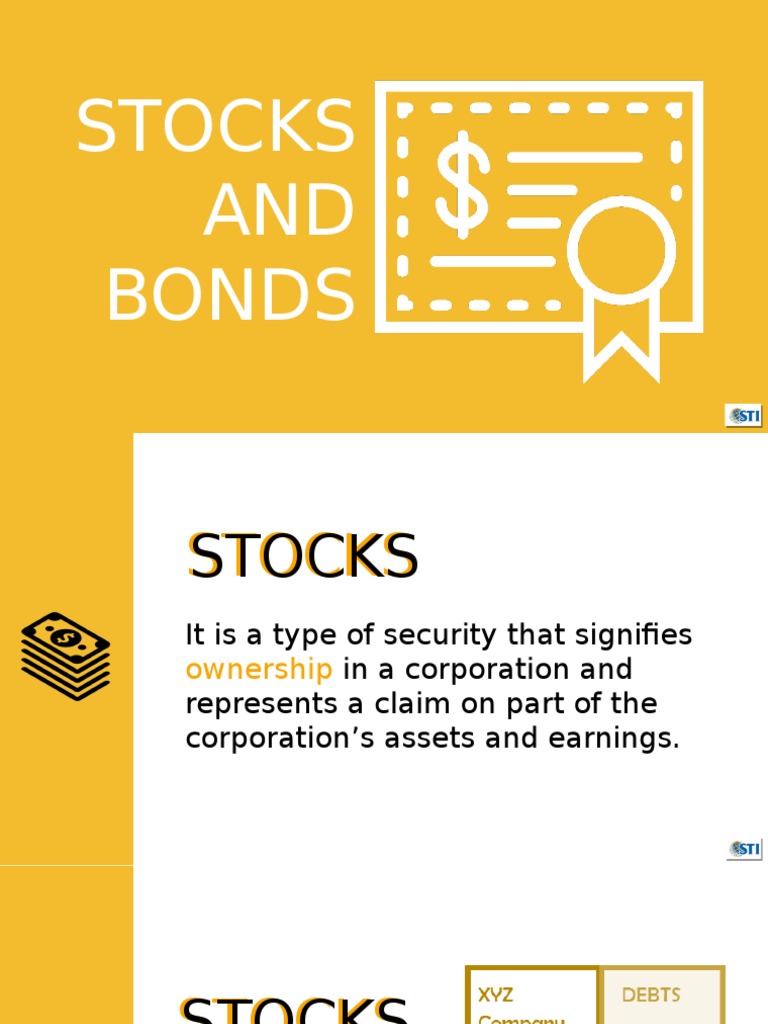 Stocks and Bonds PDF Stocks Bonds (Finance)