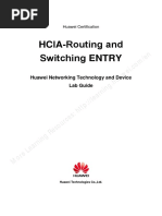 HCIA-Routing and Switching V2.2 Entry Lab Guide