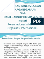 Peran Indonesia Melalui Organisasi Internasional.