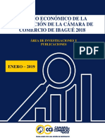 Estudio Económico de La Jurisdicción de La Cámara de Comercio de Ibagué 2018