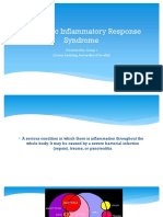 Systematic Inflammatory Response Syndrome: Presented By: Group 1 (Acuna, Basinang, Bernardino & Lavadia)