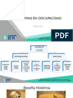 Normas en Discapacidad